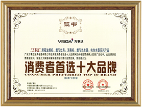 萬事達消費者首選十大品牌